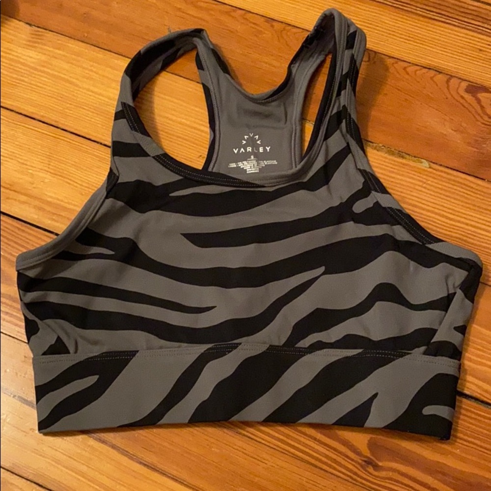 Varley Berkeley Zebra Sports Bra